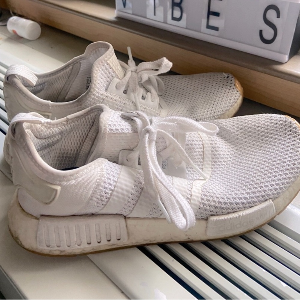 adidas white nmd sneakers
